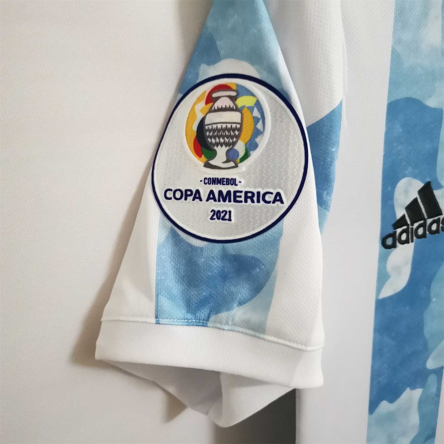 Messi 2021 Argentina home Copa America Final edition Jersey