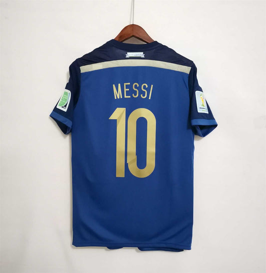 Messi 10 Argentina 2014 FIFA World Cup Final Edition Jersey