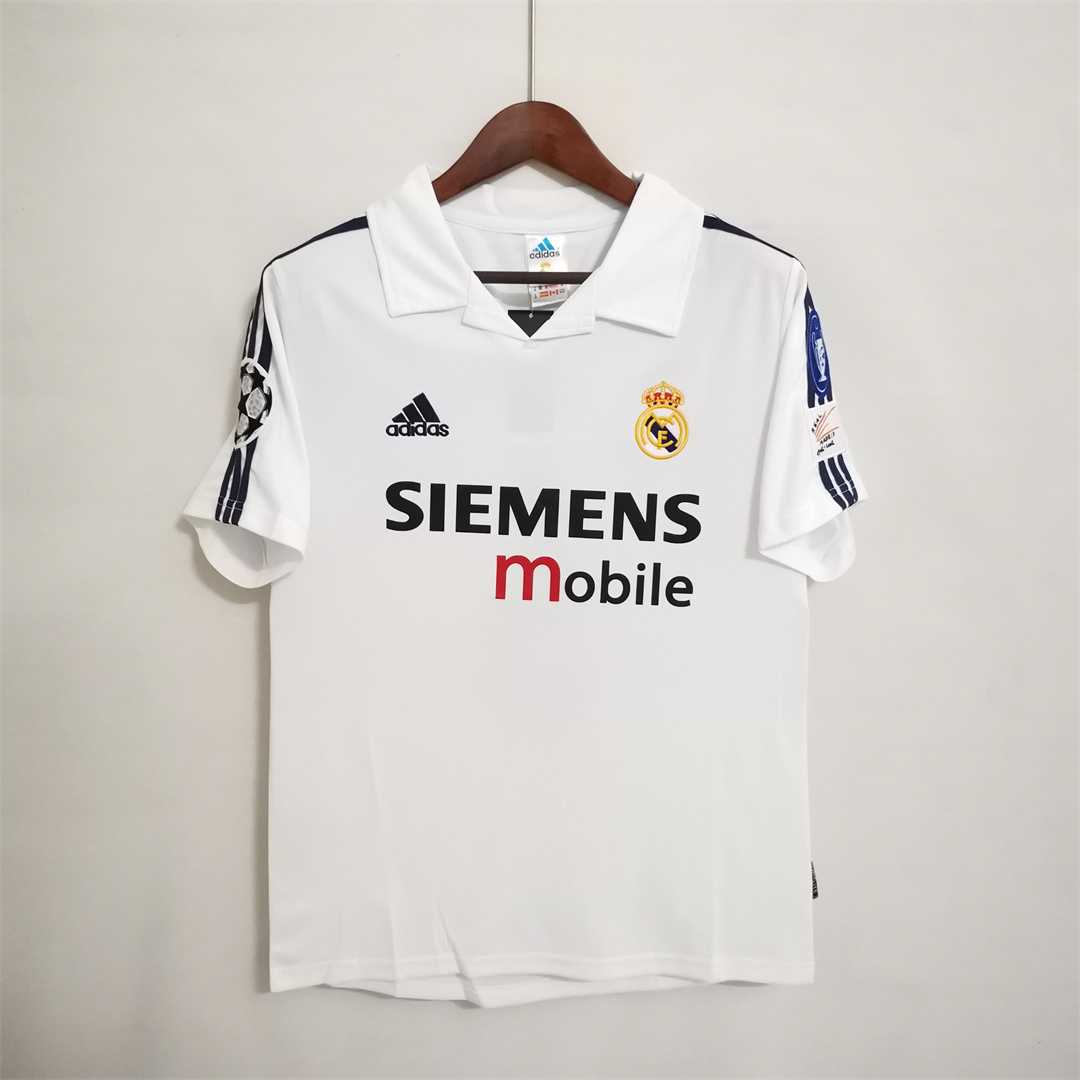 Zidane 5 Real Madrid 2002-03 Home Jersey