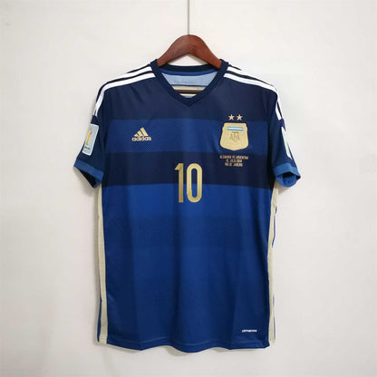 Messi 10 Argentina 2014 FIFA World Cup Final Edition Jersey