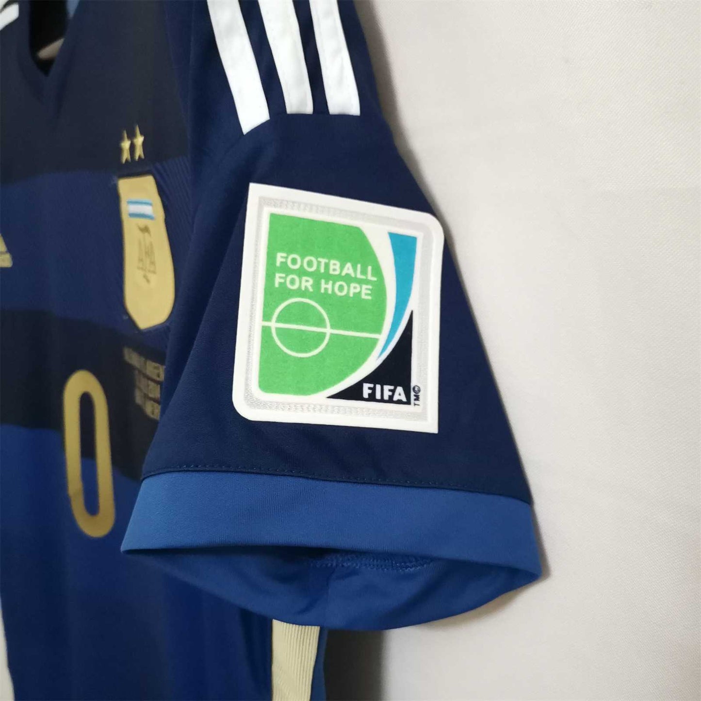 Messi 10 Argentina 2014 FIFA World Cup Final Edition Jersey