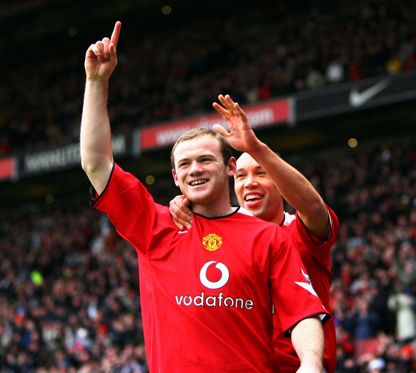 Rooney 8 Manchester United 2004-06 Home Jersey