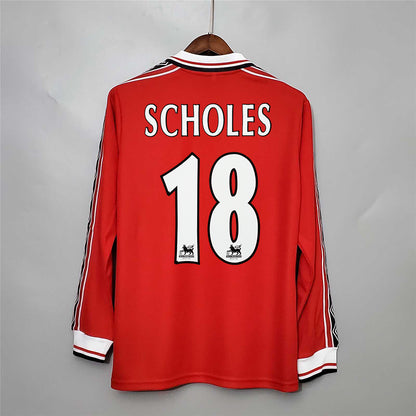 Paul Scholes 1998-99 Manchester United Home Jersey