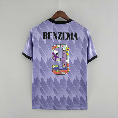 Benzema 9 Real Madrid 2022-23 Away Jersey