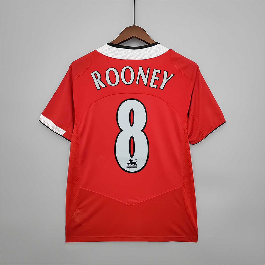 Rooney 8 Manchester United 2004-06 Home Jersey